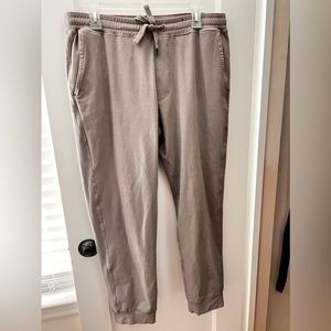 Good Man Brand Pro Slim Fit Joggers in Stone